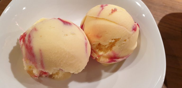 Peach Melba Ice Cream – Homemade Recipe